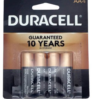520E Bateria Duracell AA 1/14/4-Bat.(2893)
